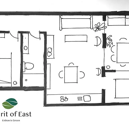 Spirit Of East - Two-bedroom With Terrace Διαμέρισμα *